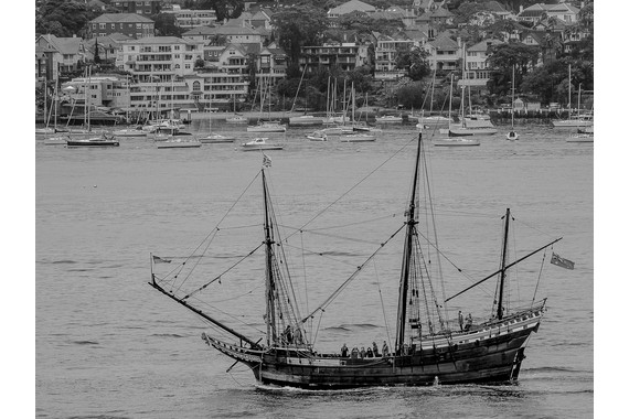 <p>3rd - B Grade: Open Digital - Tall Ship In Sydney Harbour <small>© Darryl Martin</small></p>

