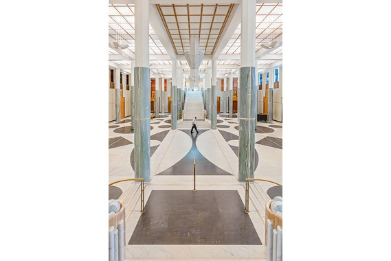 <p>2nd - A Grade: Open Print - Parliament Security Walk <small>© Wade Buchan</small></p>
